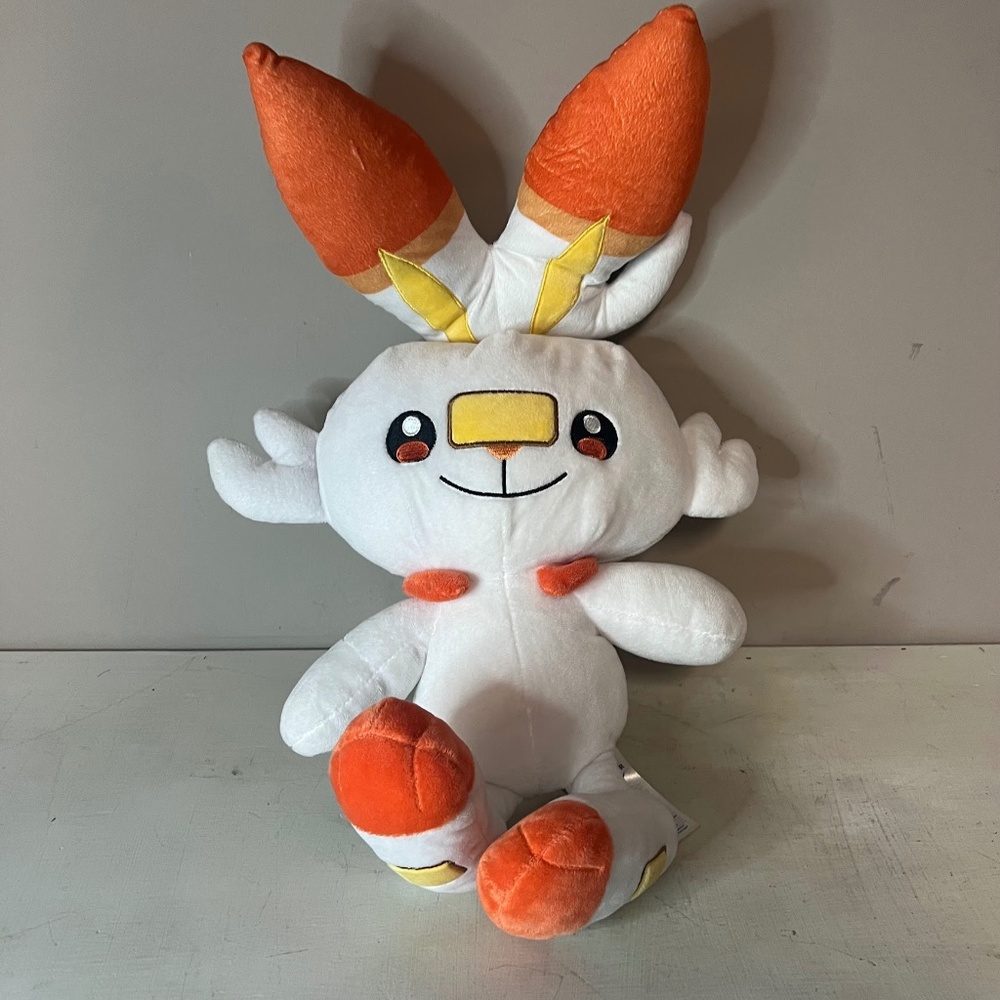 Build-A-Bear Workshop Exclusive Pokemon Scorbunny Plush Toy 21"